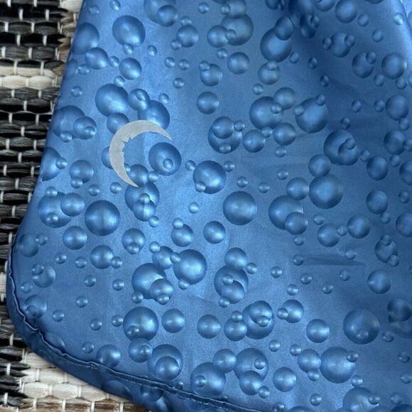 Zyia Active Women's Bomber Shorts High Rise Bubble Water Drop Blue Size Large - Picture 7 of 14